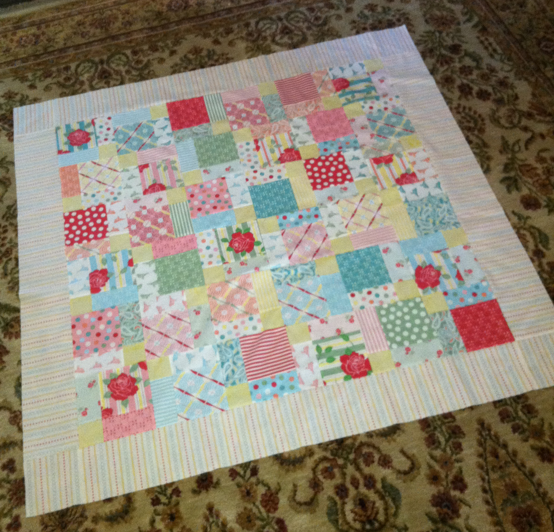 Charmed Disappearing 9 Patch Baby Quilt - Grace Elizabeth's