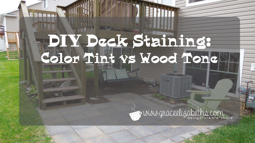 DIY Deck Staining