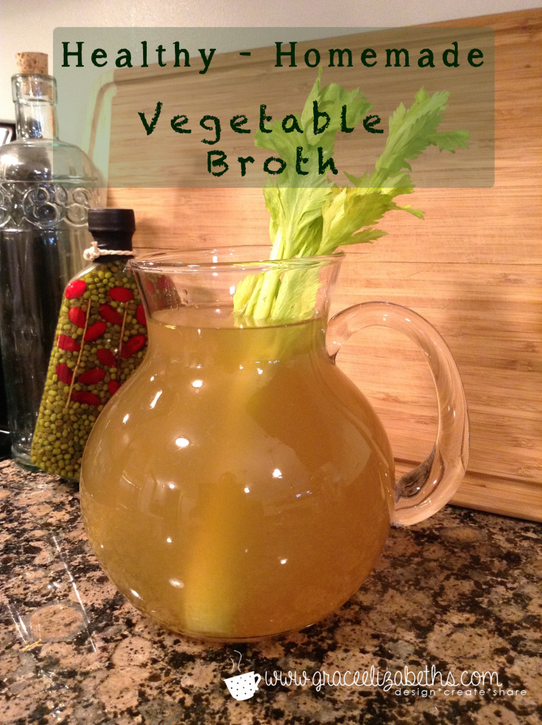 Healthy Homemade Vegetable Broth