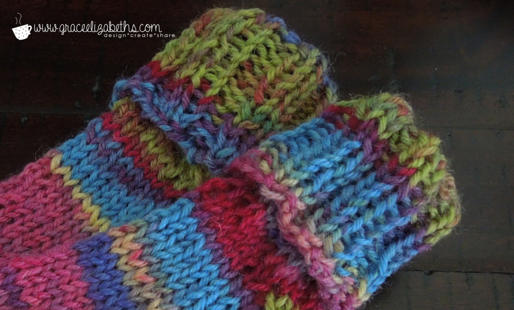 Yarn Stash Buster: Baby Socks by Grace Elizabeth's