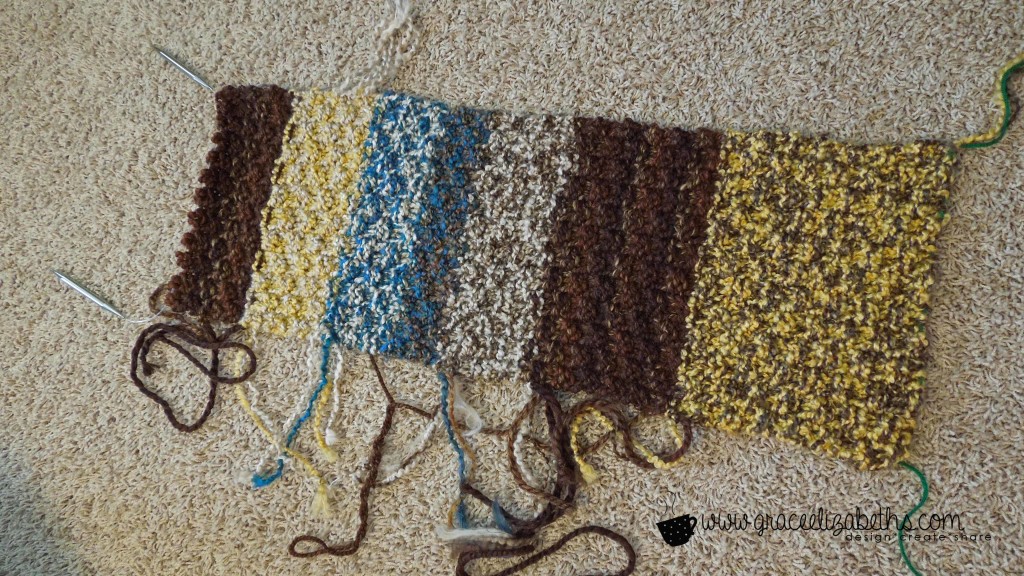 Yarn Stash Buster: Cowl Loose Ends - Free Pattern