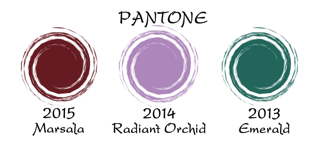 Pantone color of the year for 3 years 