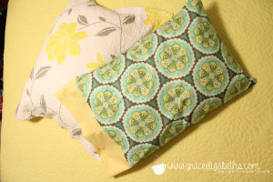 Pillowcase with easy tutorial by Grace Elizabeth's