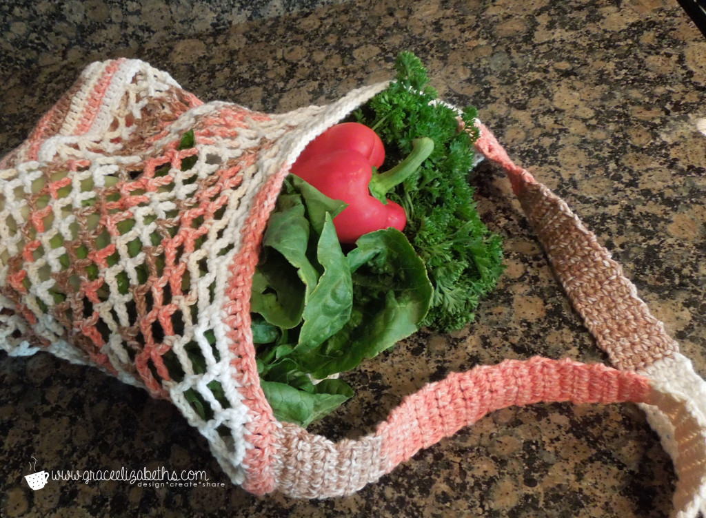 Market Bag Crochet Pattern by Grace Elizabeths