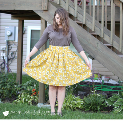 Clemence Skirt - Love At First Stitch