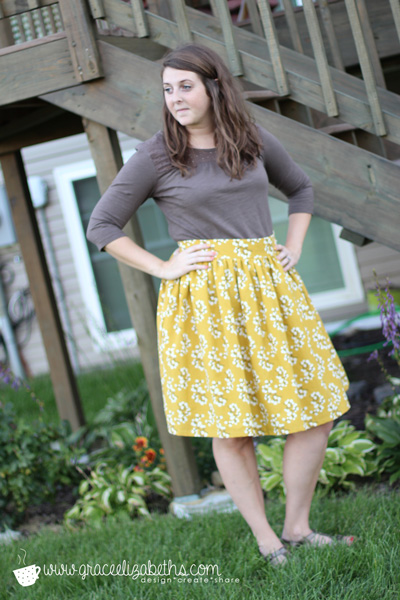 Clemence Skirt - Love At First Stitch