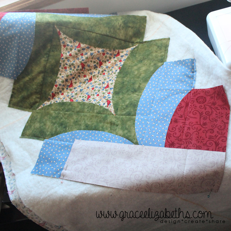 quilt as you go quilting technique