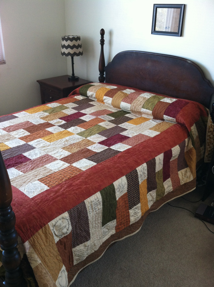 How to Make a Wedding Guestbook Quilt - Grace Elizabeth's