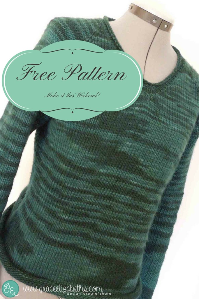 Easy No-Nonsense Sweater Pattern