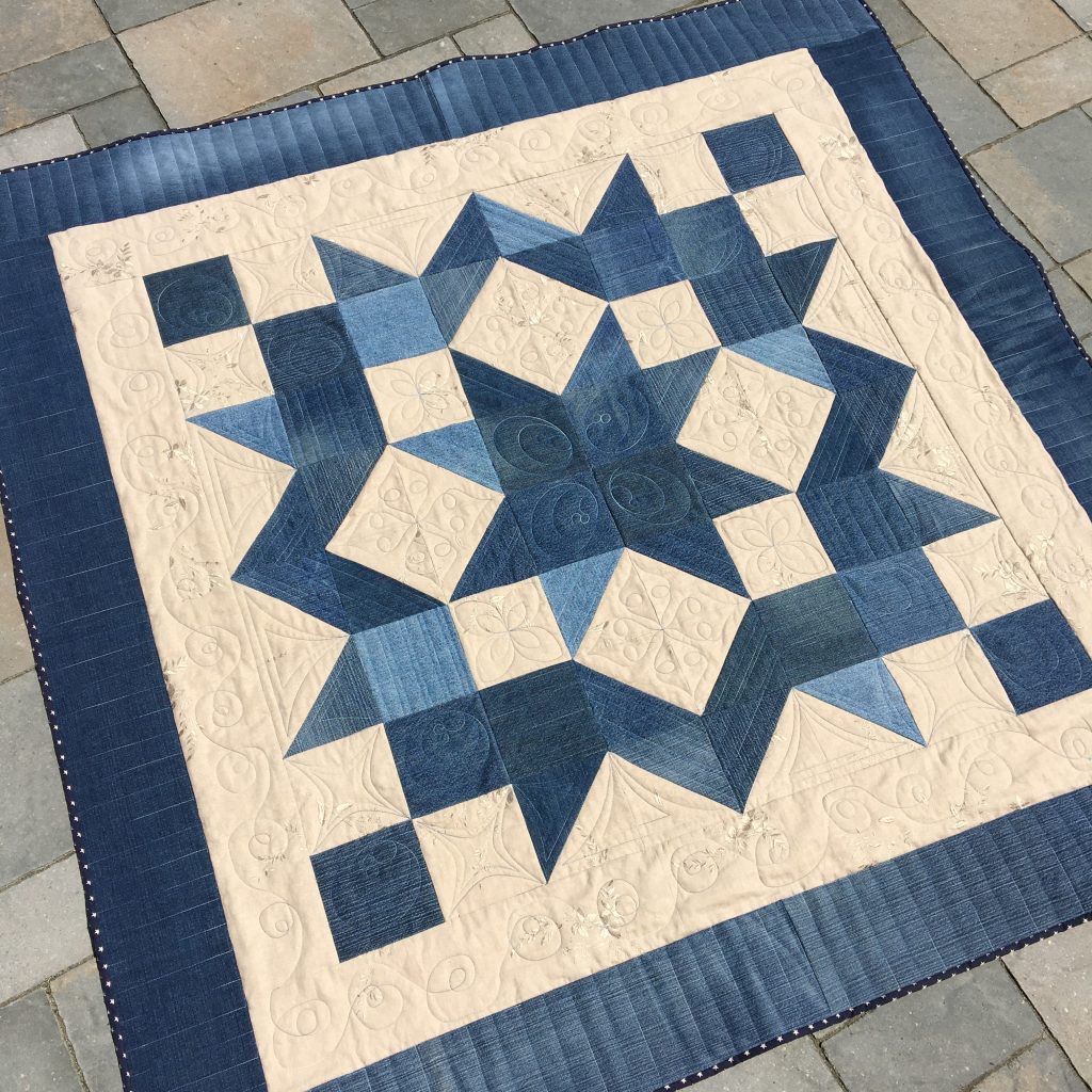 UP-Cycled Denim Quilt